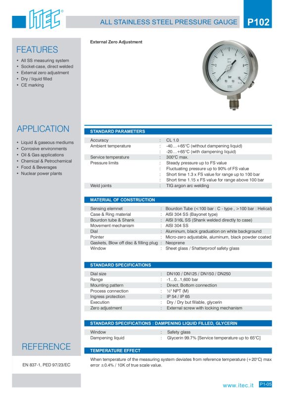 P102 Pressure Gauge page 0001