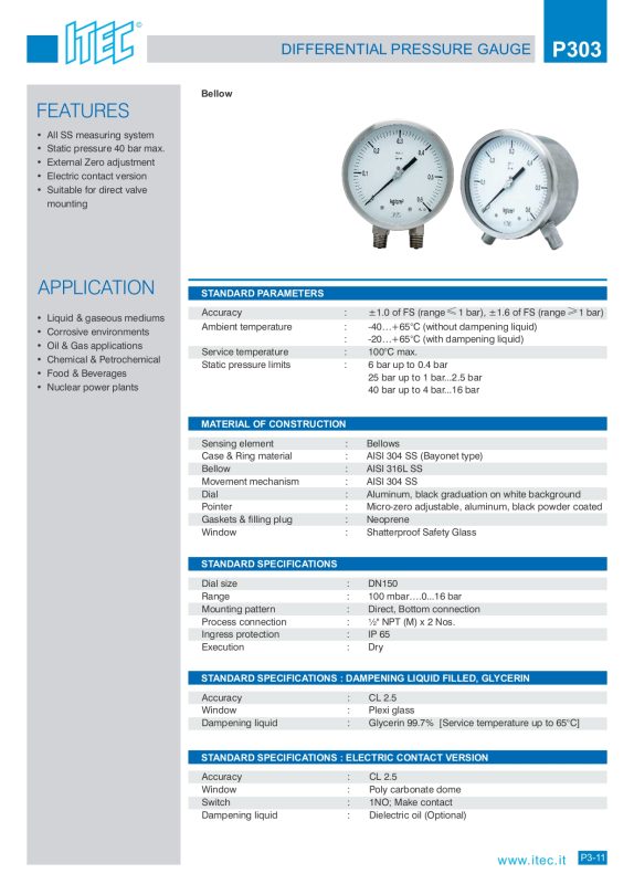 P303 Pressure Gauge page 0001