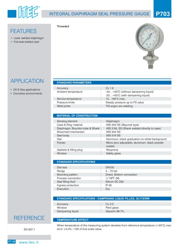 P703 Pressure Gauge page 0001