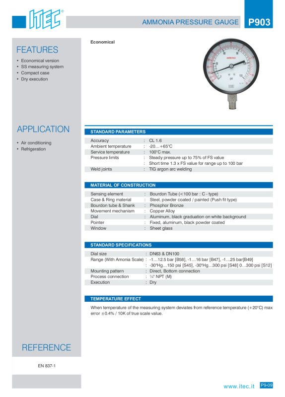 P903 Pressure Gauge page 0001