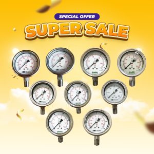 Promotion Pressure gauge