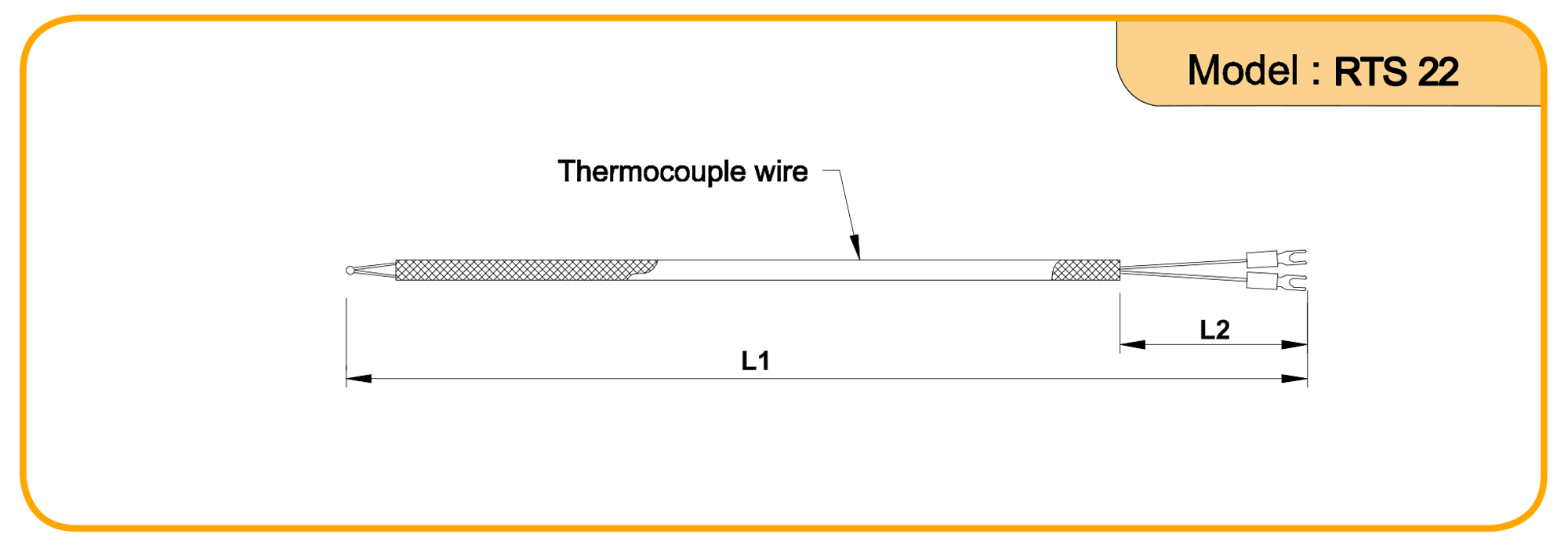 Rtts 22 THERMOCOUPLE RTS22 - reliancetechno