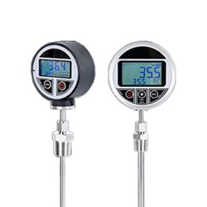 Digital Temperature Gauge With Thermowells